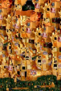 La galerie numérique. Tableau nommé "Baiser Klimt"